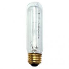 Bulbrite 704340 - 40W T10 TUBULAR CLEAR E26 130V