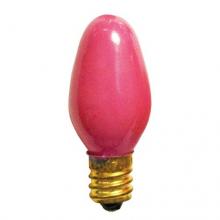 Bulbrite 709607 - 709607 7W C7 CERAMIC PINK E12 120V