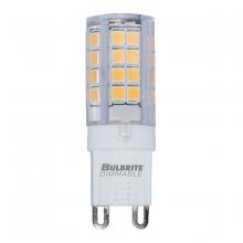 Bulbrite 770579 - 770579 4.5W LED G9 CLEAR 3000K 120V DIMMABLE