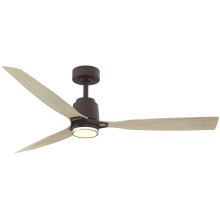 Minka-Aire F778L-DB/WTO - Foxden 53" 5CCT LED Smart Ceiling Fan