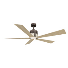 Minka-Aire F766L-DB/WTO - Oovin 54" 5CCT LED Smart Ceiling Fan