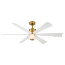 Minka-Aire F761L-LBR/ALW - Veyra 56" 5CCT LED Smart Ceiling Fan