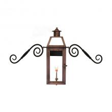 Primo Gas Lanterns BV-30G_MOU - Gas w/Moustache Scrolls