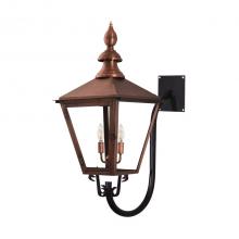 Primo Gas Lanterns CT-31E_GN - Two Light Gooseneck Bracket