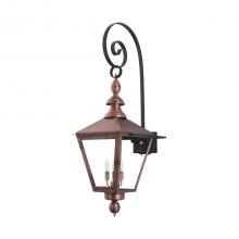 Primo Gas Lanterns CT-35E_TS - Three Light Top Scroll