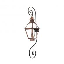 Primo Gas Lanterns JK-31E_TSBS - Three Light Top and Bottom Scroll