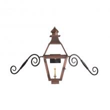 Primo Gas Lanterns JK-31G_MOU - Gas w/Moustache Scrolls