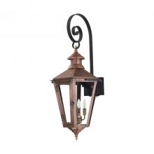 Primo Gas Lanterns NW-32E_TS - Three Light Top Scroll