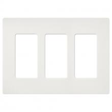 Lutron Electronics SC-3-RW - SATIN WALLPLATE 3G RW