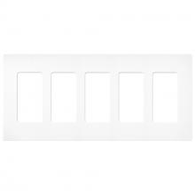 Lutron Electronics SC-5-BW - SATIN WALLPLATE 5G BW