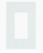 Lutron Electronics CW-1-WH - CLARO WALLPLATE 1 GNG WH