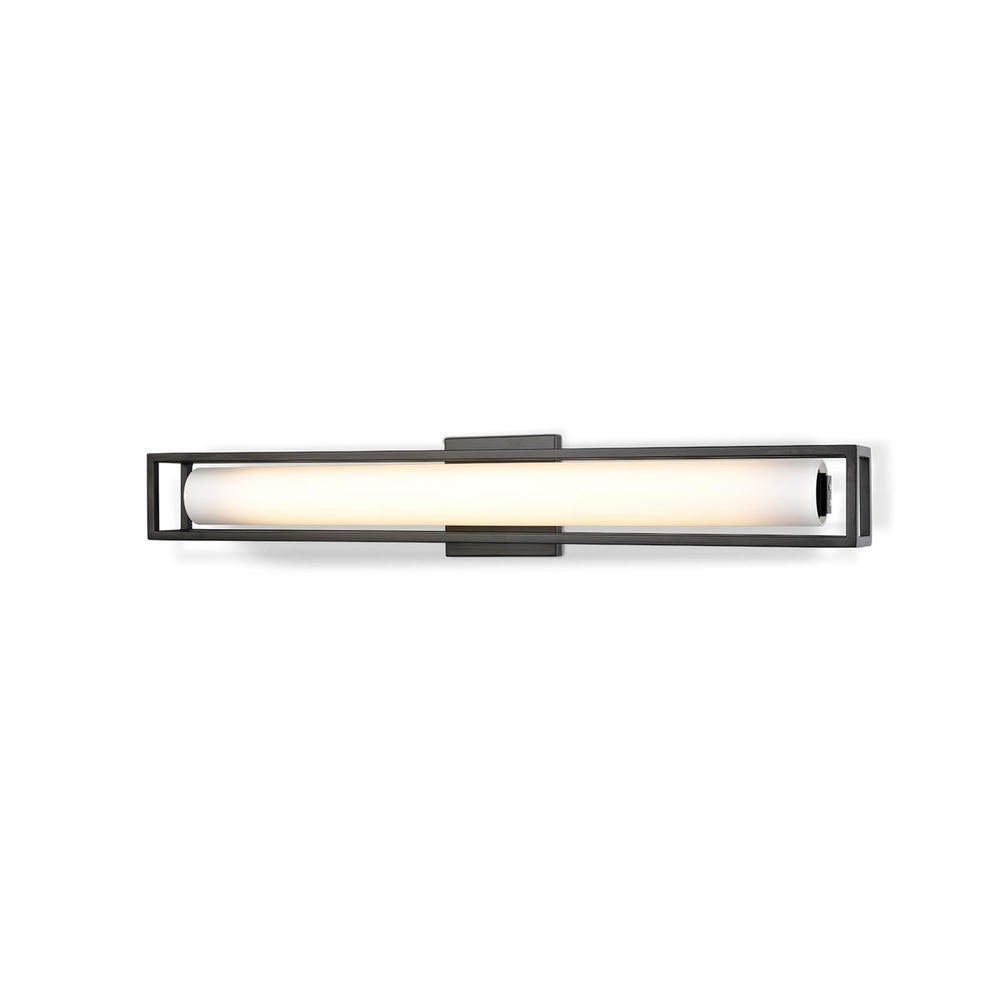 Lochwood 27-in Black LED Wall Sconce