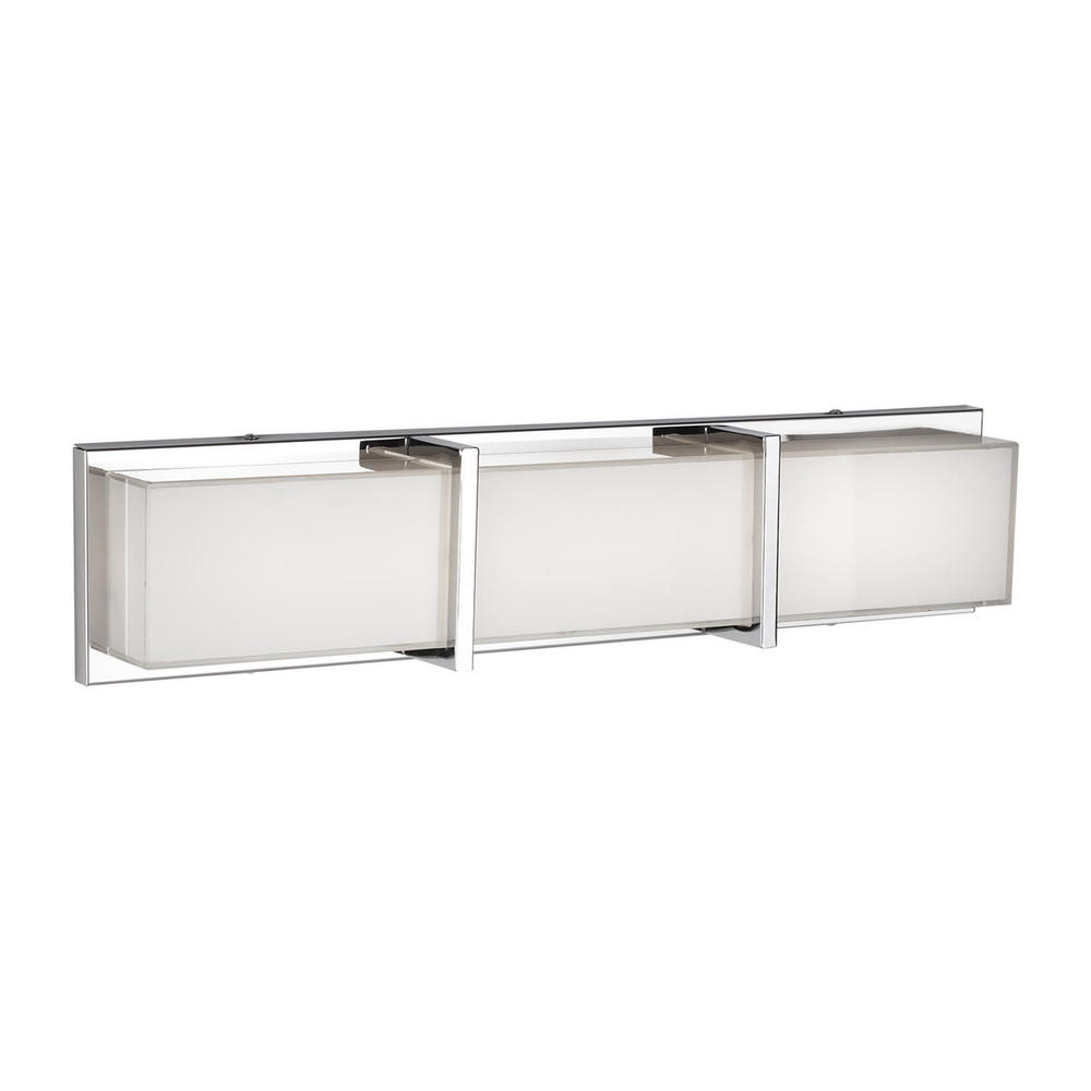 Watford 25-in Chrome LED Vanity