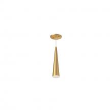 Kuzco Lighting Inc 401214BG-LED - Mina 12-in Brushed Gold LED Pendant