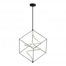 Kuzco Lighting Inc PD29226-BK-UNV - Script 26-in Black LED Pendant