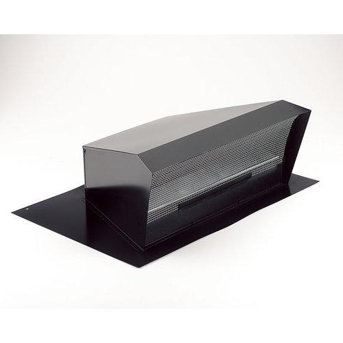 High Capacity Roof Cap, Black, 1200 CFM.