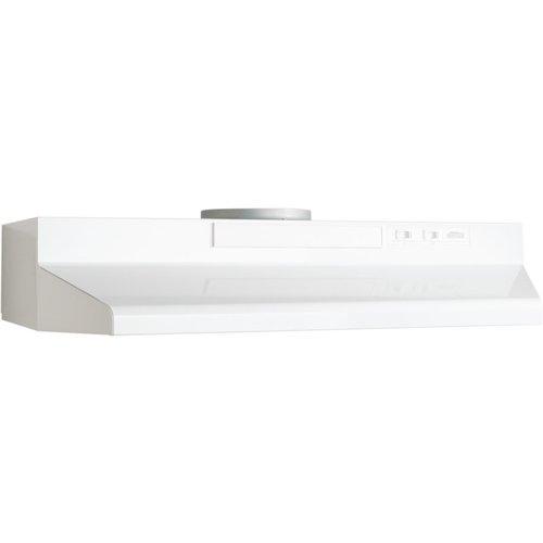 White-on-White Range Hood