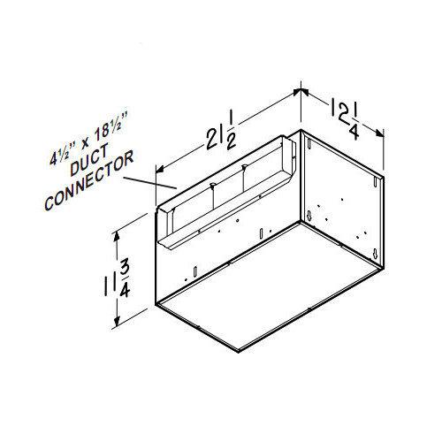 600 CFM In-Line Blower