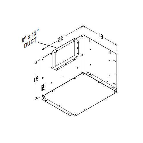 800 CFM In-Line Blower