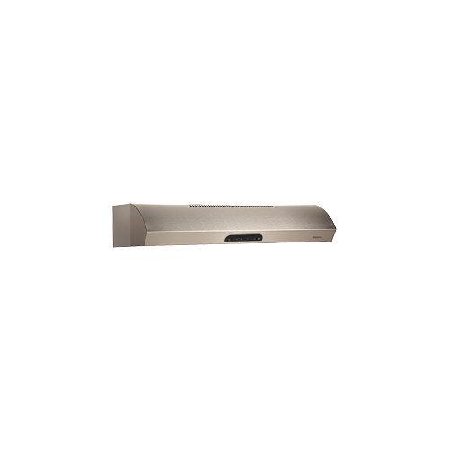 30 in., Under Cabinet Range Hood - Stainless Steel, 350 CFM