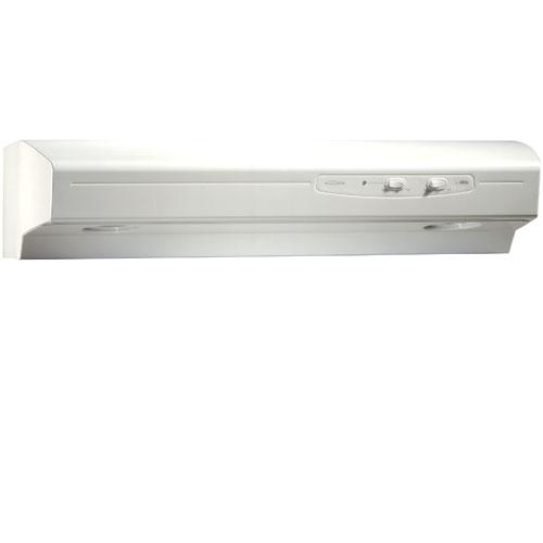 30 in., Almond-on-Almond, Under Cabinet Hood, 220 CFM.