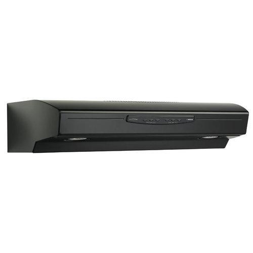 36 in., Black, Under Cabinet Hood, 300 CFM.
