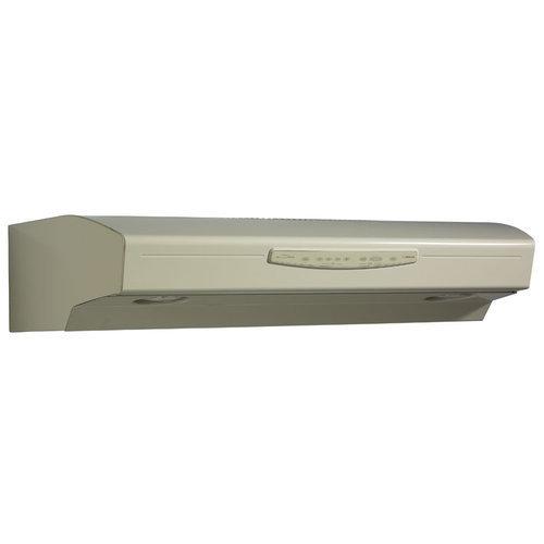 30 in., Almond-on-Almond, Under Cabinet Hood, 430 CFM.