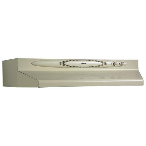 42 in., Almond-on-Almond, Under Cabinet Hood, 200 CFM.