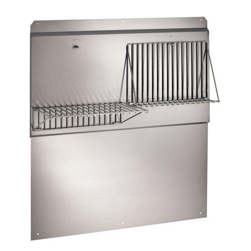 30 in., Stainless Steel Backsplash