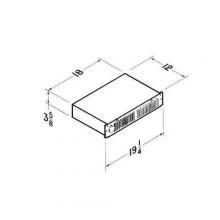 Broan-Nutone 114 - Kickspace Heater, White,  1500W 240VAC, 750/1500 W 120 VAC, Without Built-in Thermostat.