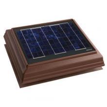 Broan-Nutone 355SOBR - Brown, Roof Surface Mounted Solar Powered Attic Ventilator