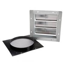 Broan-Nutone 441 - Aluminum Wall Cap with gravity damper for 10 in. round duct.