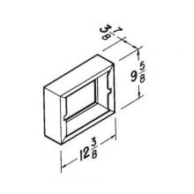 Broan-Nutone 84024SS - Basic Styleline, Recessed,16 in.W x 26 in.H,Steel Cabinet, Stainless Steel Trim.