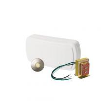 Broan-Nutone BK131LSN - Chime, 1 lighted stucco pushbutton in satin nickel, 1 std. transformer.