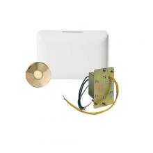 Broan-Nutone BK140SLPB - Chime, 1 lighted stucco pushbutton in polished brass, 1 j-box transformer.