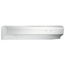 Broan-Nutone QS130WW - 30 in., White-on-White, Under Cabinet Hood, 220 CFM.