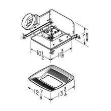 Broan-Nutone QTXEN110SFLT - Ultra Silent Series, Humidity Sensing , Fan/Light, Nightlight, 42W Fluorescent Light, 4W Nightlight,