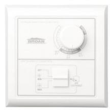 Broan-Nutone VT1W - Central Control w/Dehumidistat,  Off-low-high rocker switch. Low Voltage.