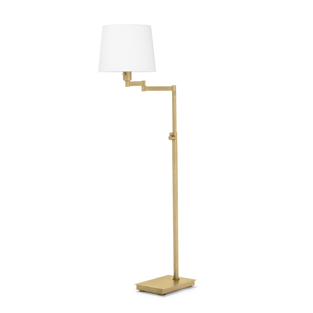 Regina Andrew Virtue Floor Lamp (Natural Brass)