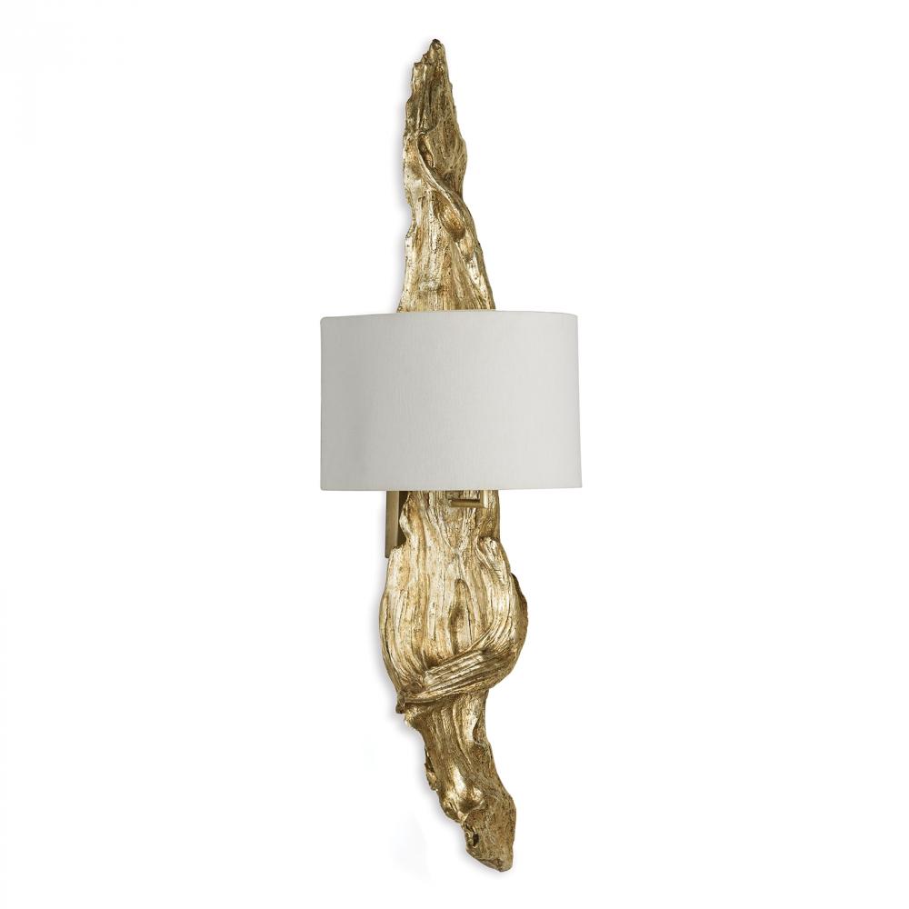 Regina Andrew Driftwood Sconce (Antique Gold Leaf)