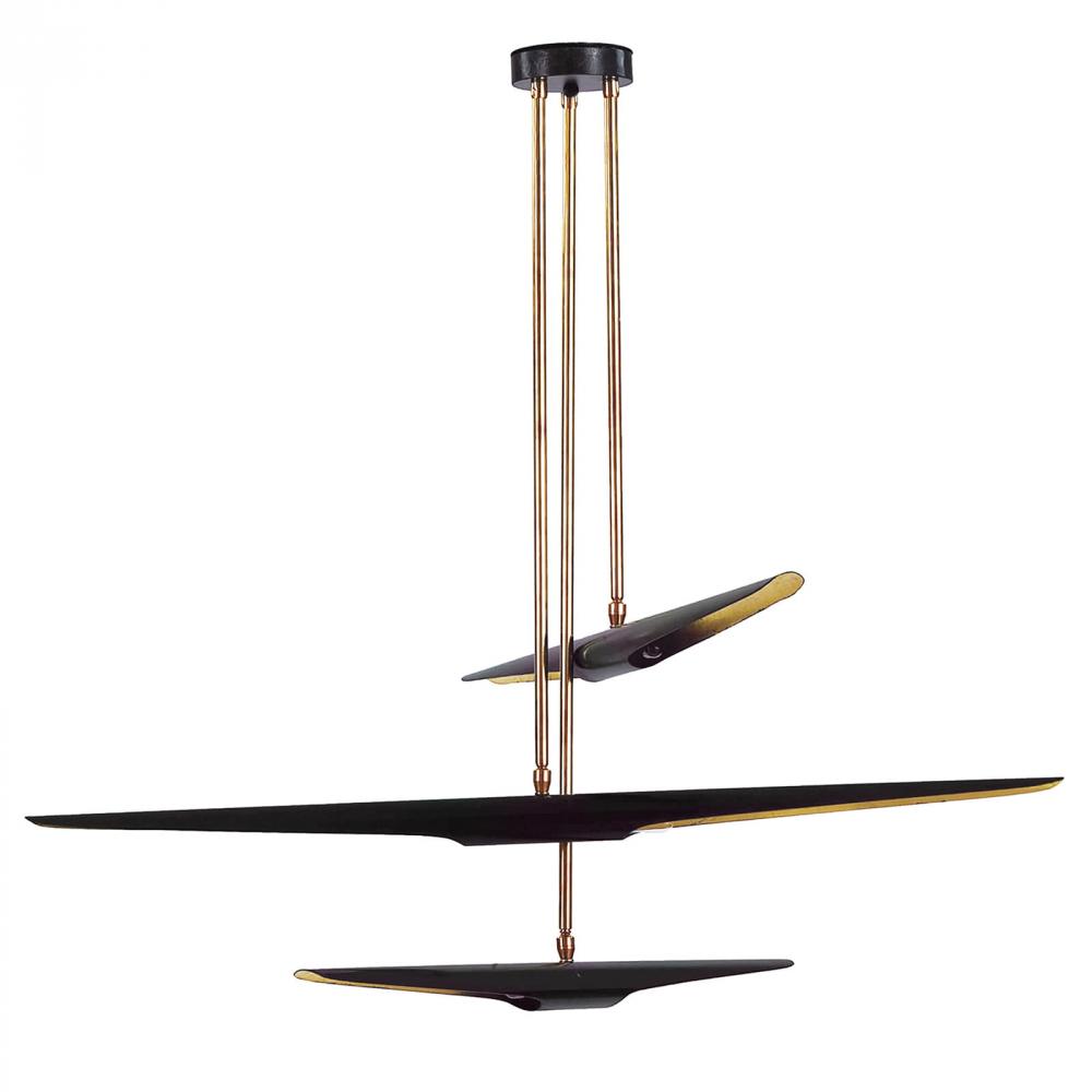 Regina Andrew Concorde Chandelier (Black)