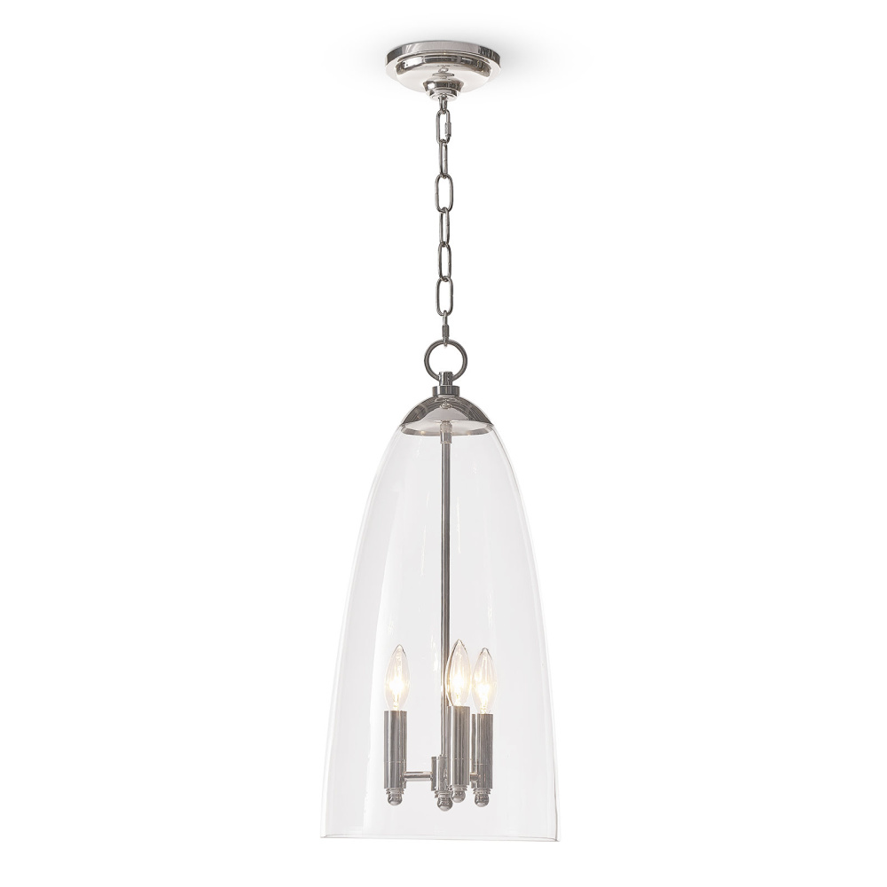 Regina Andrew Maiden Glass Pendant (Polished Nickel)