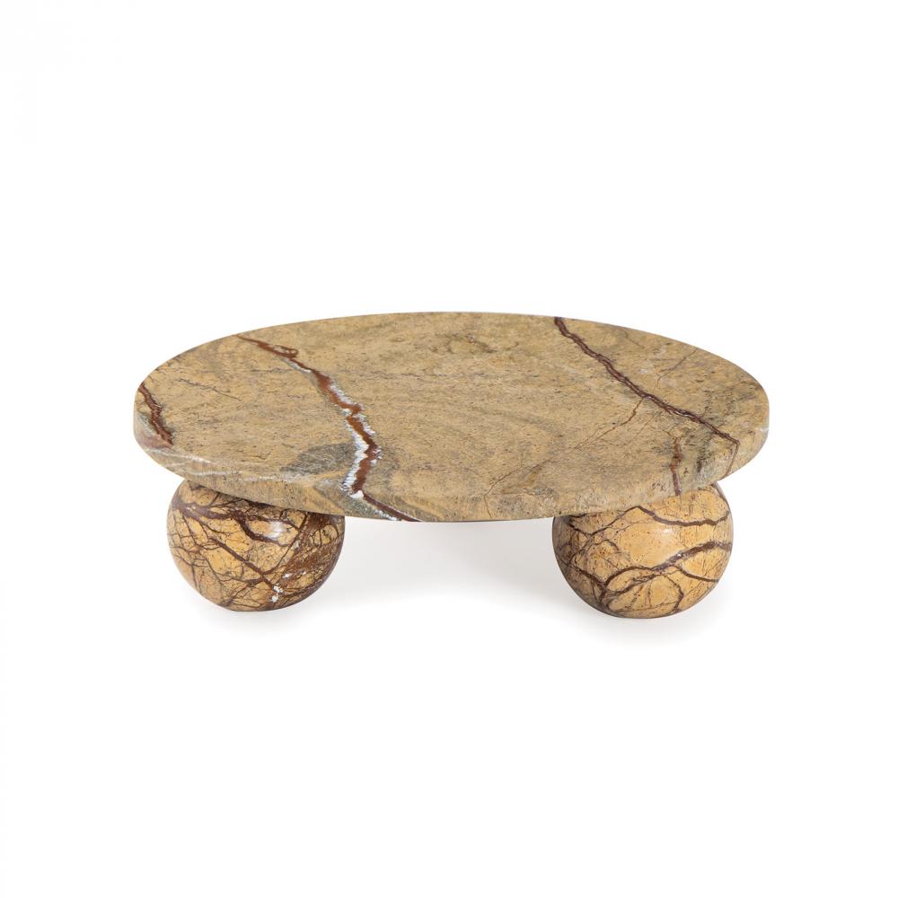 Regina Andrew Marlow Marble Plate Small (Brown)