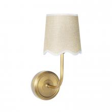 Regina Andrew 15-1167NB - Regina Andrew Ariel Sconce (Natural Brass)