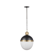 Regina Andrew 16-1119BBNB - Regina Andrew Otis Pendant Large (Blackened Brass and Natural Brass)