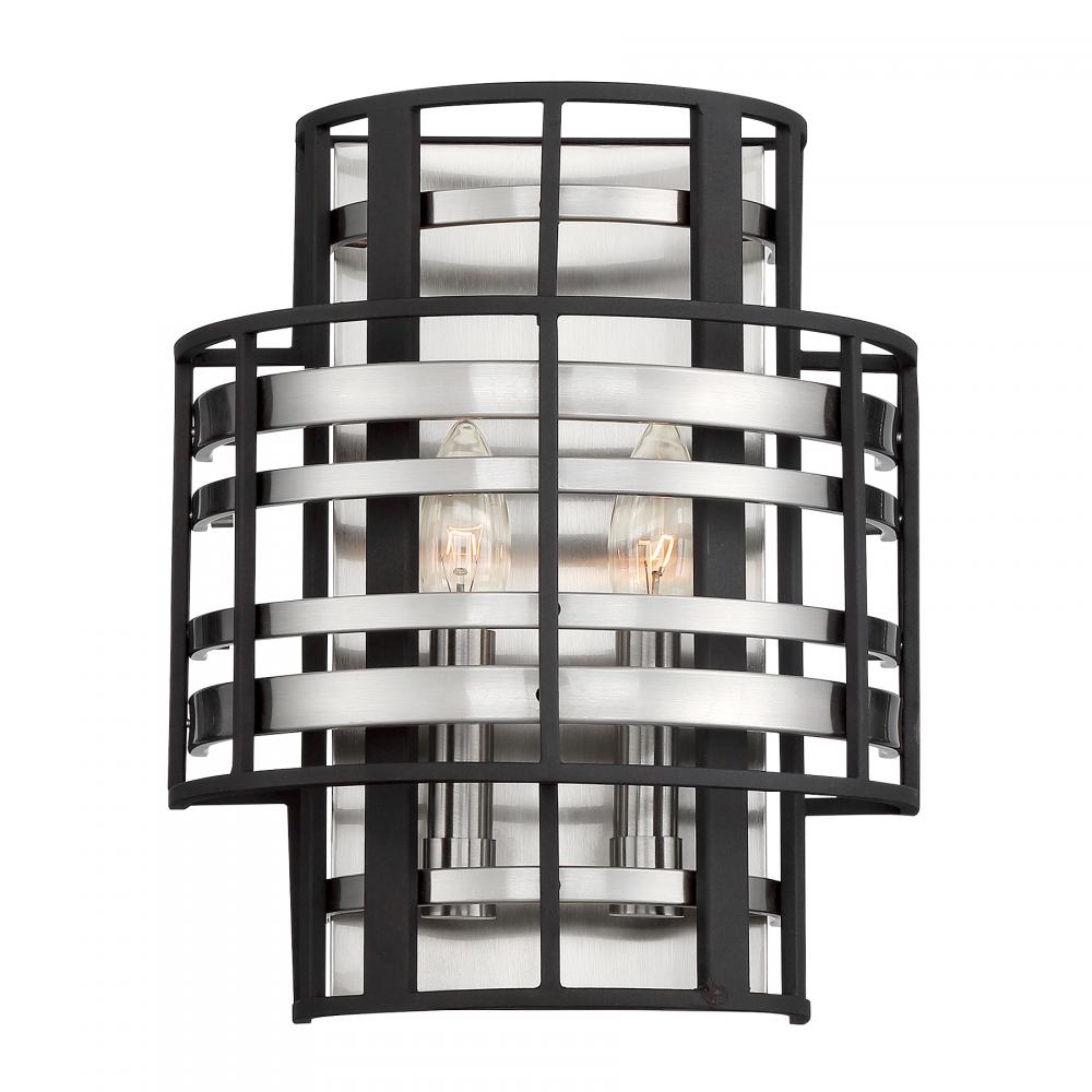 Presten - 2 Light Wall Sconce