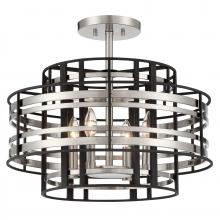 Minka Metropolitan N7983-420 - Presten - 4 Light Semi Flush