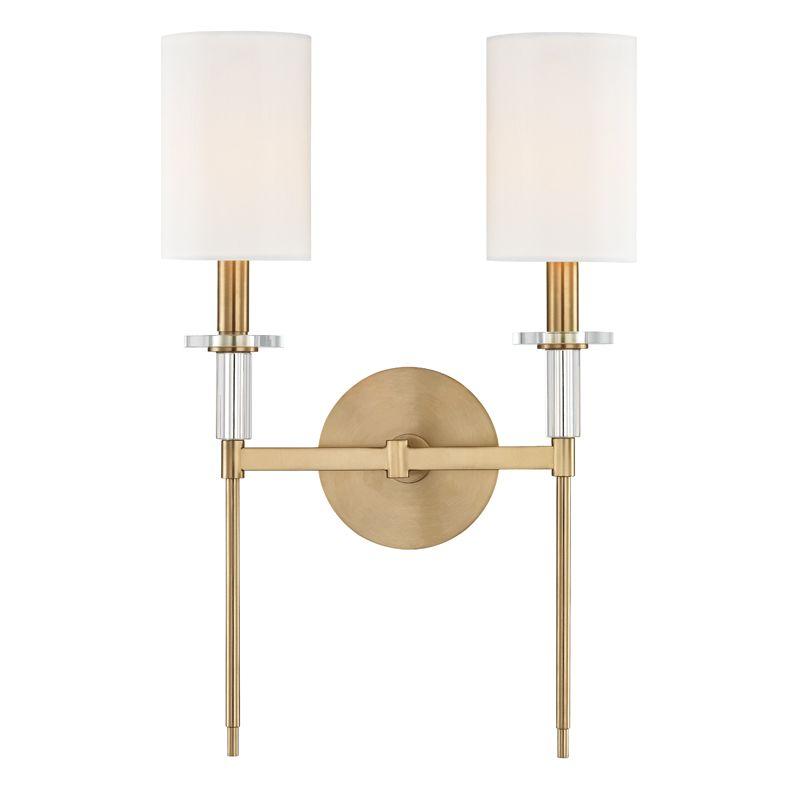 2 LIGHT WALL SCONCE