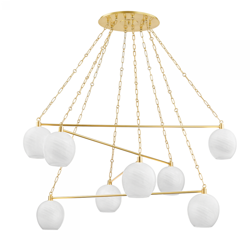 8 LIGHT CHANDELIER