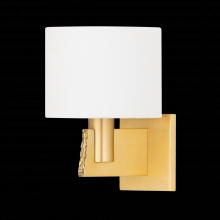 Hudson Valley 2710-AGB - BRAMPTON WALL SCONCE